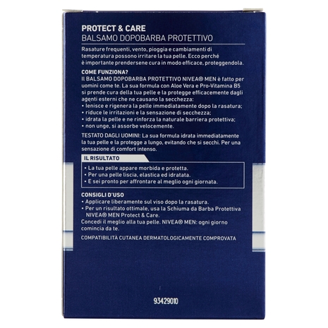Nivea Men Protect & Care Balsamo Dopobarba Protettivo 100 ml